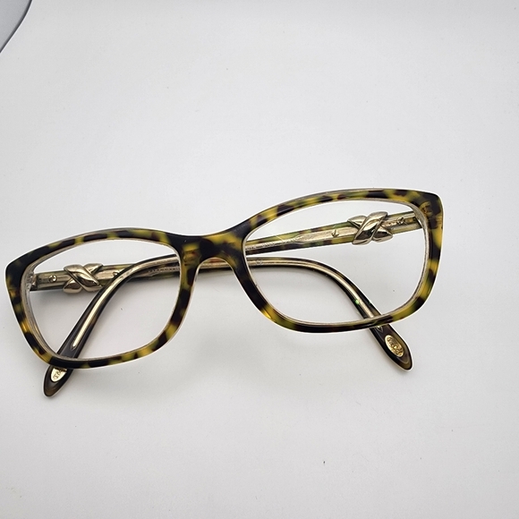 Tiffary & Co Prescription Glasses Frames, Case, & Cleaning Cloth - Picture 3 of 9